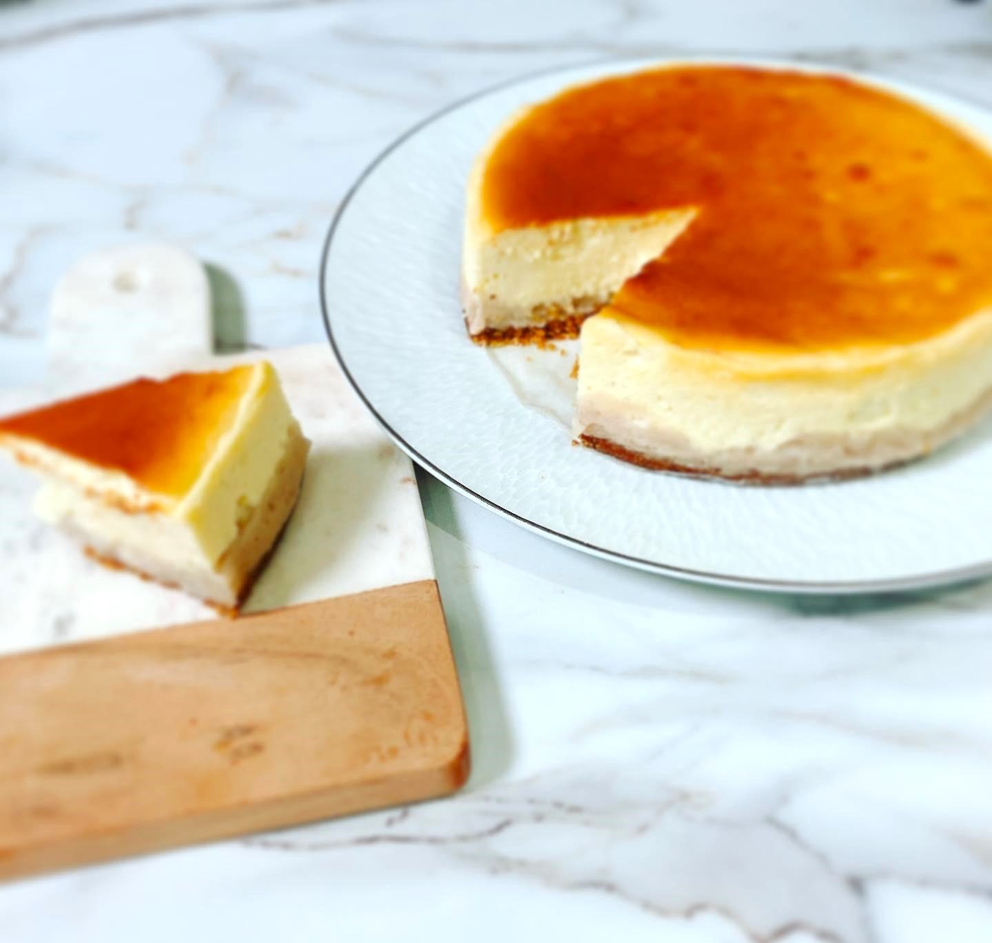 (Onsite Practical) Jodie 區詠珊 - Comprehensive Course in Pastry & Bakery 8.0 – Lesson 2 -Baked and Chilled Cheesecake 