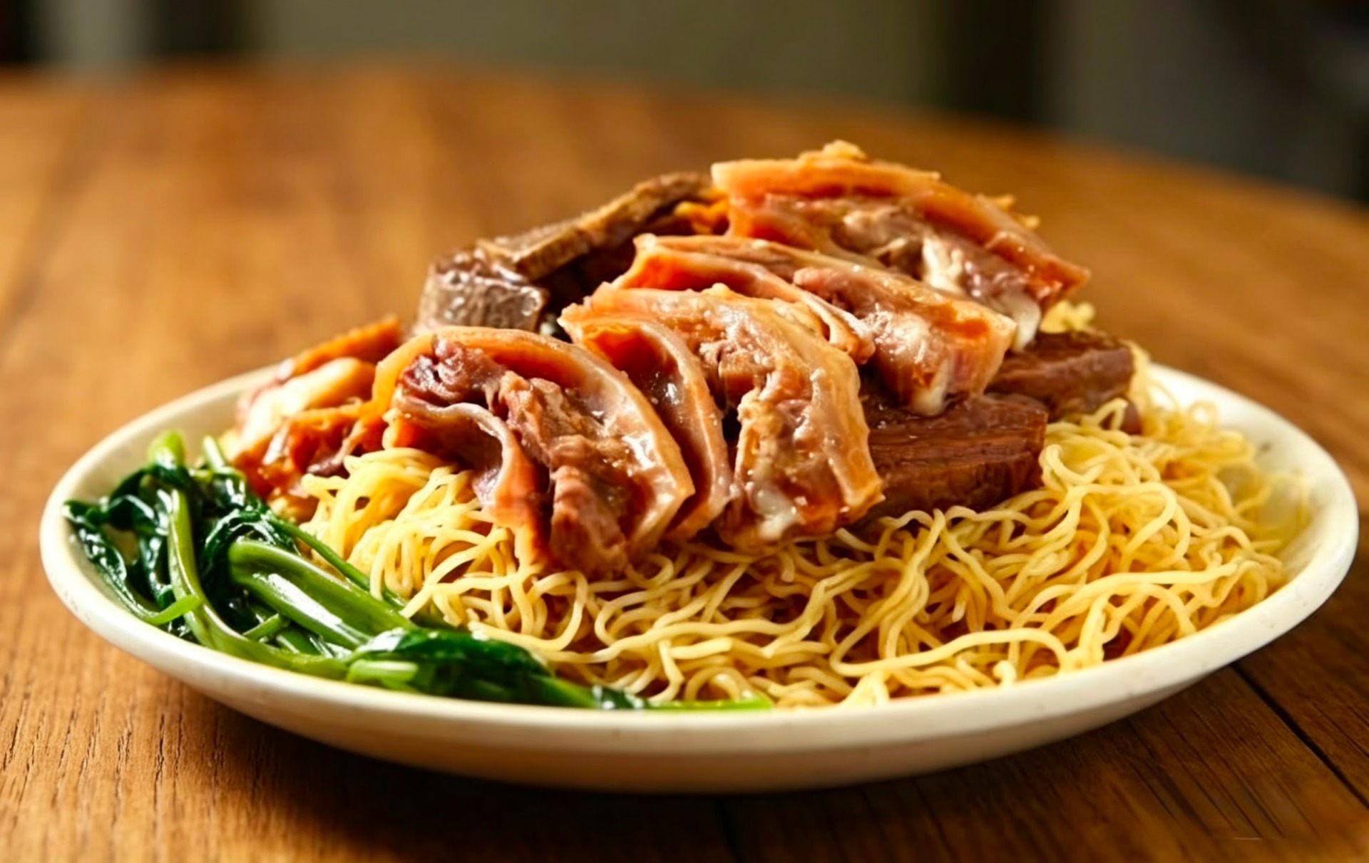 (Please Refer to Chinese) (Onsite Practical) Annie 黃婉瑩 - 柱侯牛腩 + 牛肚 + 港式炸醬麵